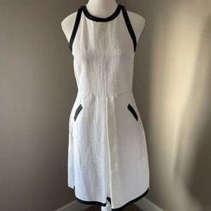 Max Mara, Size 6, white dress.